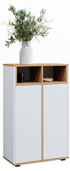 Meuble salle de bain Didi 47669 Blanc - Bois manufacturé - 60 x 97 x 30 cm