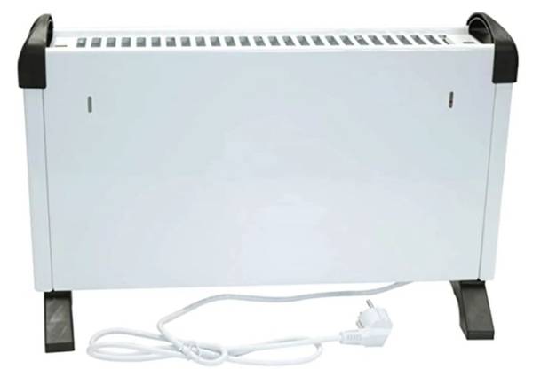 Konvektor Heizung 2000W Hotse 1-tlg Weiß - Metall - 20 x 35 x 53 cm