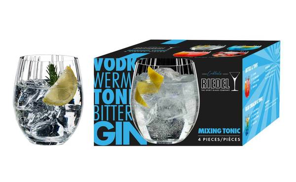 Cocktailgläser Mixing Tonic 4er Set Glas - 2 x 12 x 2 cm