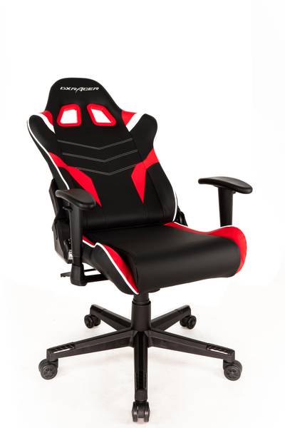 Gaming Chair PC188 Schwarz - Rot - Weiß