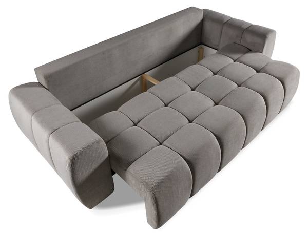 Sofa mit Schlaffunktion FUTU Grau