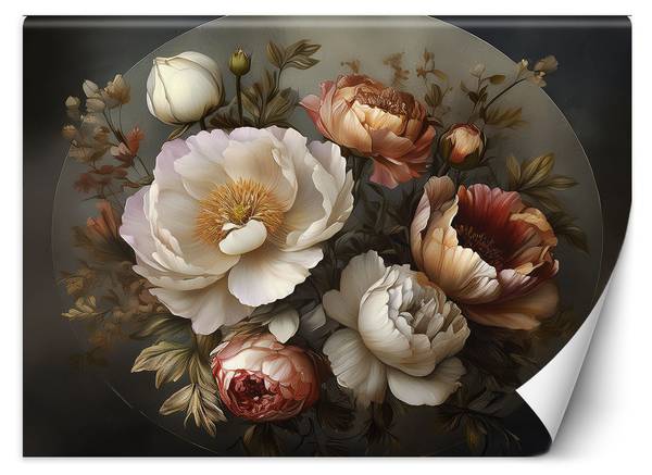 Fototapete Natur Botanicals Laubblumen 300 x 210 cm