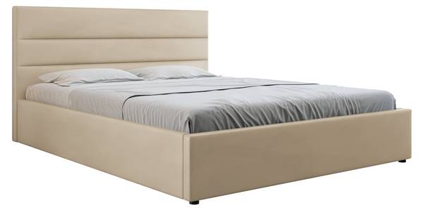 Polsterbett Lutko Beige - Liegefläche Breite: 180 cm