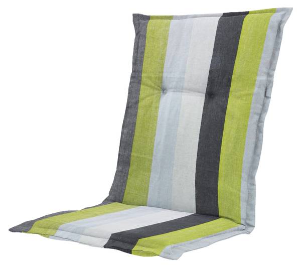 Gartenstuhlkissen Victoria 4er-Set Grün - Textil - 50 x 6 x 105 cm