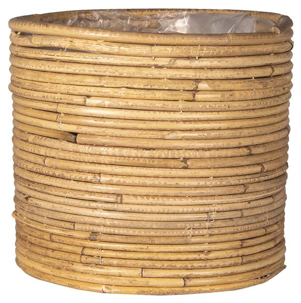 Pflanzenhalter Reynasi Braun - Rattan - 26 x 22 x 26 cm