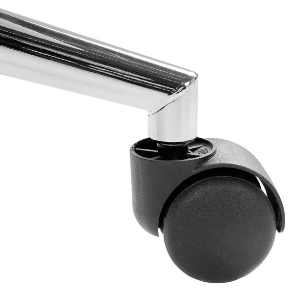 Bürostuhl WELLSTON Beige - Schwarz - Silber - Taupe