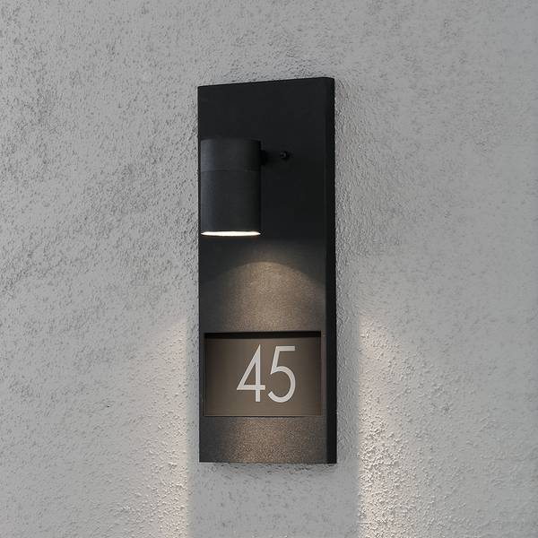 Außenleuchte Modena Number Metall - 1-flammig