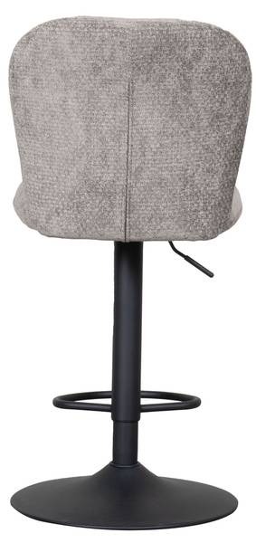 Barstuhl Vino Beige - Textil - 45 x 116 x 53 cm