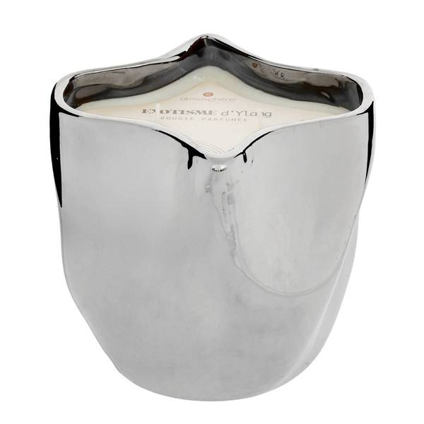 Duftkerzen ylang ylang SKY Silber - Wachs - 13 x 15 x 14 cm