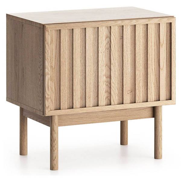 Nachttisch HYRMA Braun - Holzwerkstoff - 53 x 53 x 37 cm