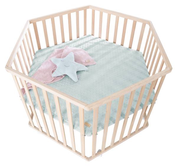 Laufgitter Lil Planet Beige - Massivholz - 119 x 73 x 104 cm