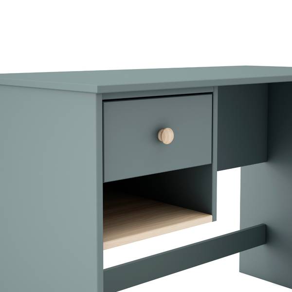 Schreibtisch SIMON Grün - Holzwerkstoff - 55 x 75 x 110 cm