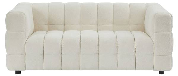 Sofa ohne Schlafmöglichkeit LERICI Weiß