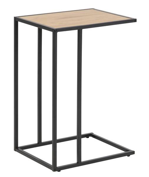 Bureau Zee bruin - deels massief hout - 43 x 63 x 35 cm