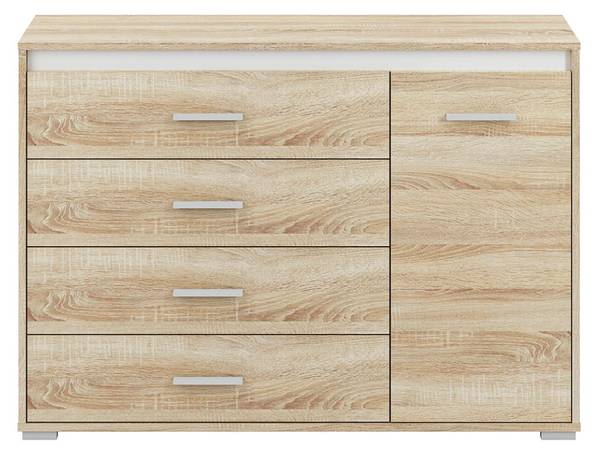 Kommode AVO Braun - Holzwerkstoff - 120 x 85 x 34 cm