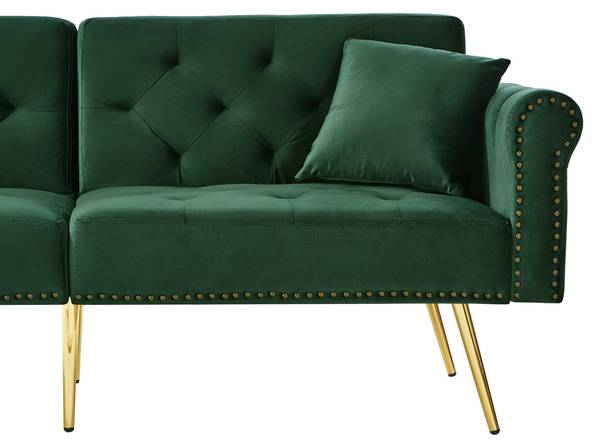 2-Sitzer-Schlafsofa Lelantos Ⅲ Grün