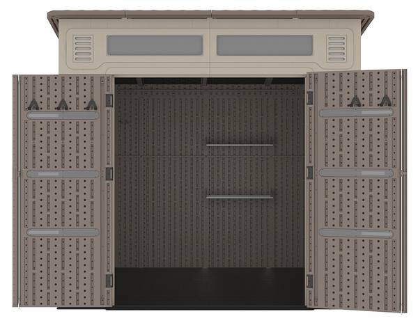Schrebergartenhaus ANTEVA Beige - Braun