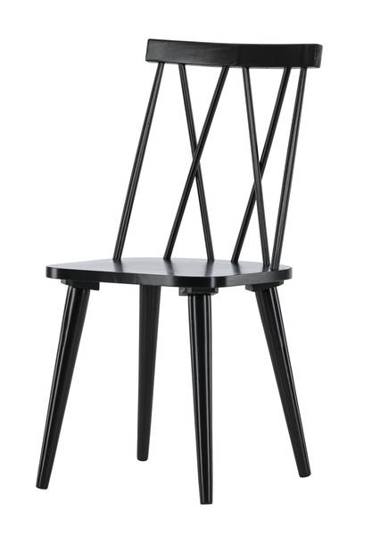 Esszimmerstühle Mariette (2er-Set) Schwarz