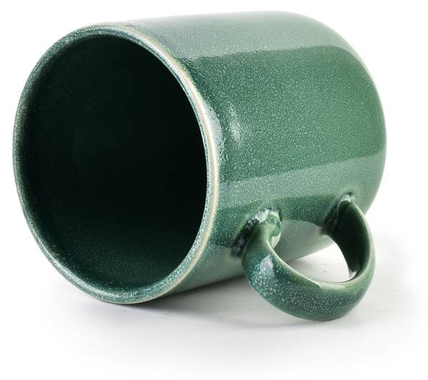 Becher BASIC NATURE Grün - Keramik - 10 x 10 x 10 cm