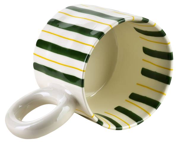 Becher RODI Schwarz - Keramik - 16 x 8 x 10 cm