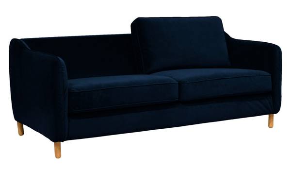 Bettsofa Vornay Blau - Textil - 182 x 73 x 97 cm