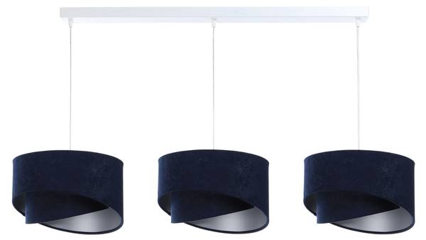 Suspension Galaxy Line Bleu marine - Argenté