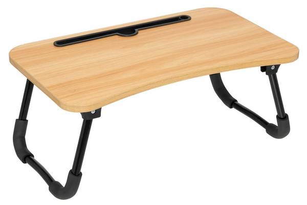Transportables Büro ATHOME Braun - Holzwerkstoff - 29 x 20 x 48 cm