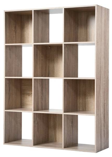 Regal 11717 Braun - Holzwerkstoff - 30 x 125 x 94 cm