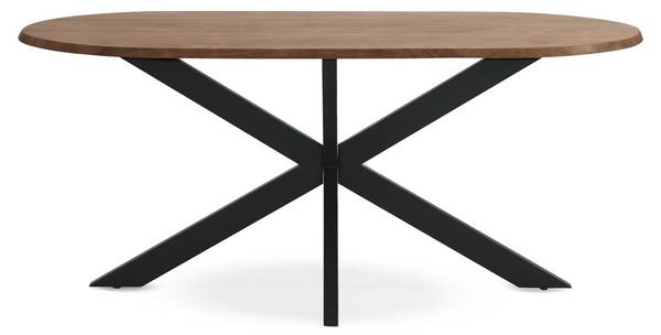 Esstisch  11388 Braun - Holz teilmassiv - 90 x 76 x 180 cm