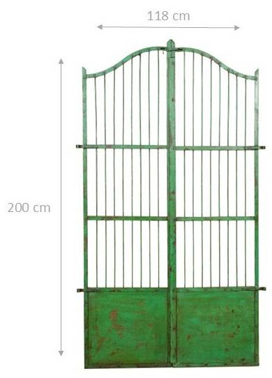 Grote Tuinpoort HENRIK groen