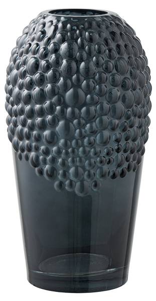 Vase 131246 Grau - Glas - 14 x 25 x 14 cm