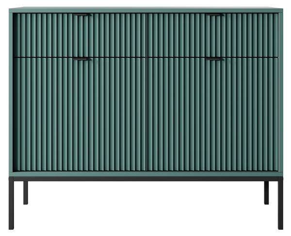 Sideboard VELLORE Grün - Breite: 104 cm