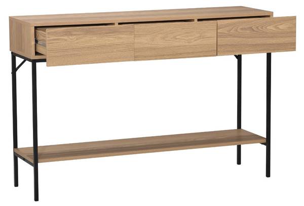 Console TESSA Marron - Bois manufacturé - 35 x 81 x 120 cm
