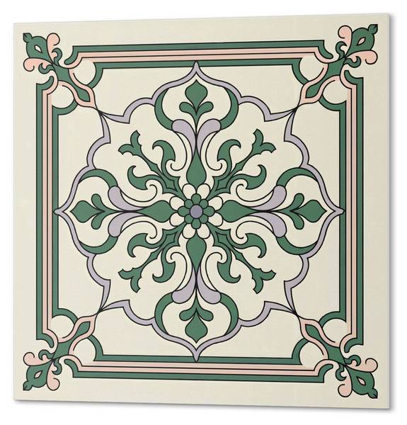Vinylfliese OrnaBlume 20er-Set 20 x 20 cm