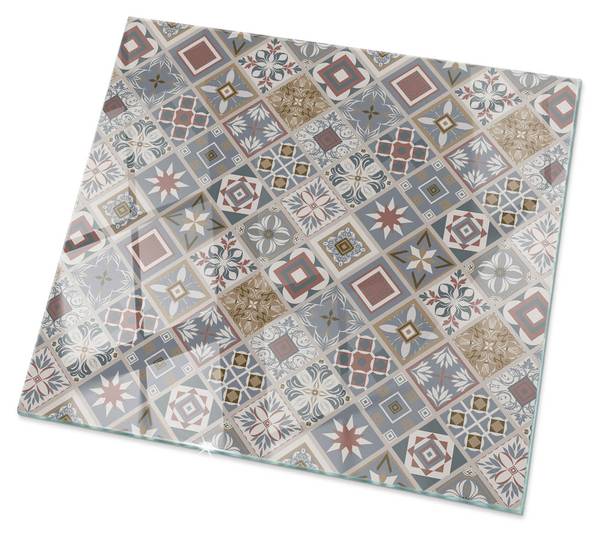 Glasplatte Azulejo 60 x 60 cm