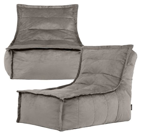 Sitzsack Sofa Dolce, 2-er Set 158 x 68 cm