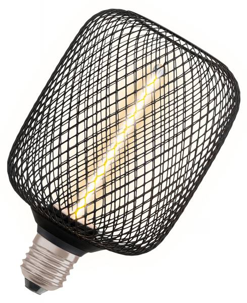 Decor Led Lampe Strohfilament Schwarz