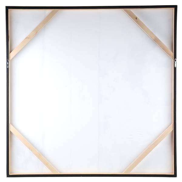 Wandpaneel JOR Schwarz - Kunststoff - 4 x 120 x 120 cm