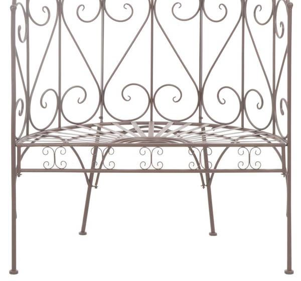 Gartenbank 296902 Braun - Eisen - 95 x 200 x 54 cm