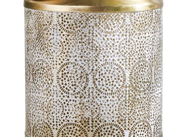Windlicht ORIENT Gold - Eisen - 18 x 25 x 18 cm