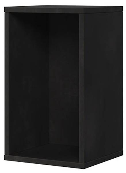 Wandregal TEEN FLEX Schwarz - Holzwerkstoff - 27 x 25 x 45 cm