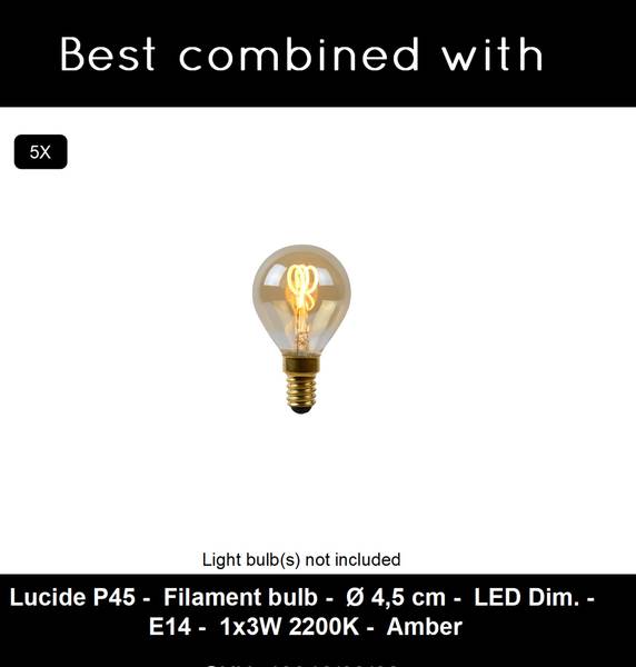 Lampadaire RANKOS Noir - Acier - ABS - 72 x 200 x 30 cm