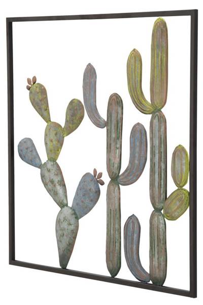 Objets muraux Cactus Métal - 1 x 50 x 50 cm