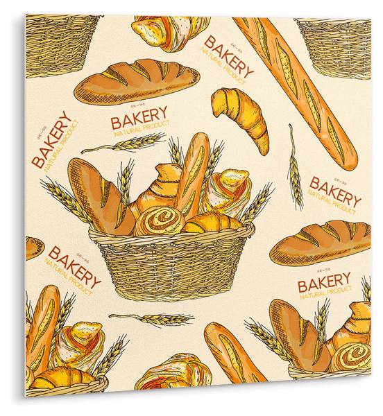 Zelfklevende Tegels Pains set van 9 30 x 30 cm