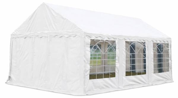 Partytent TURIJN wit - kunststof - 500 x 200 x 600 cm