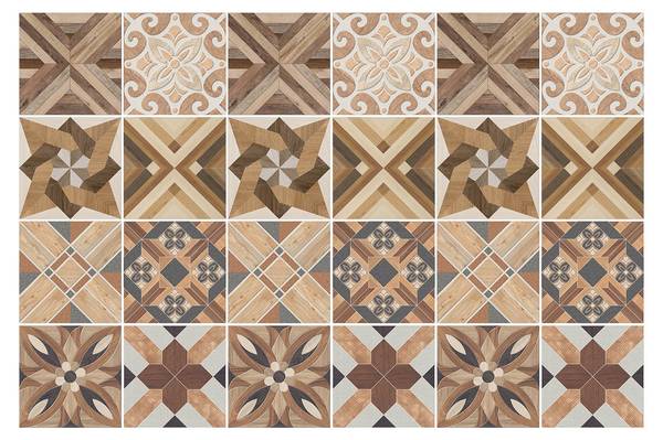 Fliesenaufkleber Kante (24er Set) 20 x 20 cm