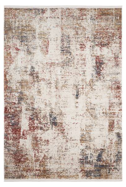 Webteppich FLORENZ 2 Grau - Holzwerkstoff - 160 x 1 x 230 cm