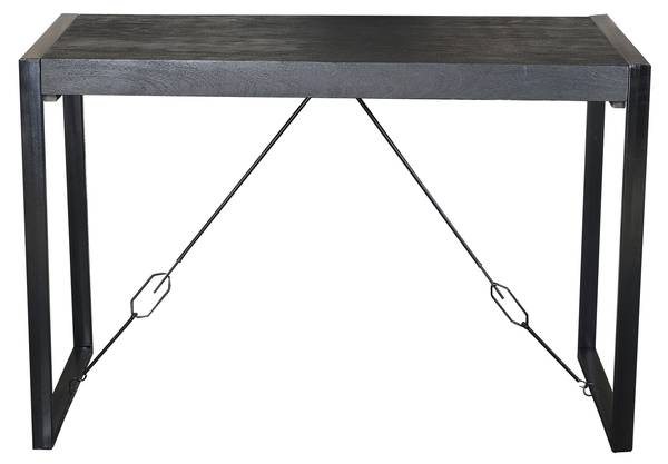 Bartafel Norris bruin - den - 140 x 90 x 80 cm