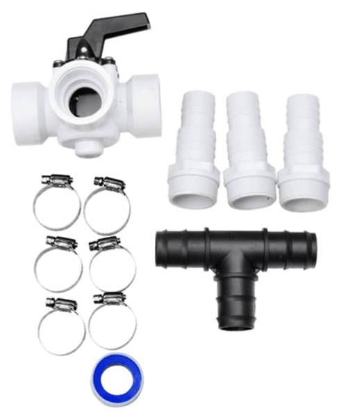 Pool Heizung 160686 5er Set Schwarz - Kunststoff - 71 x 1 x 71 cm