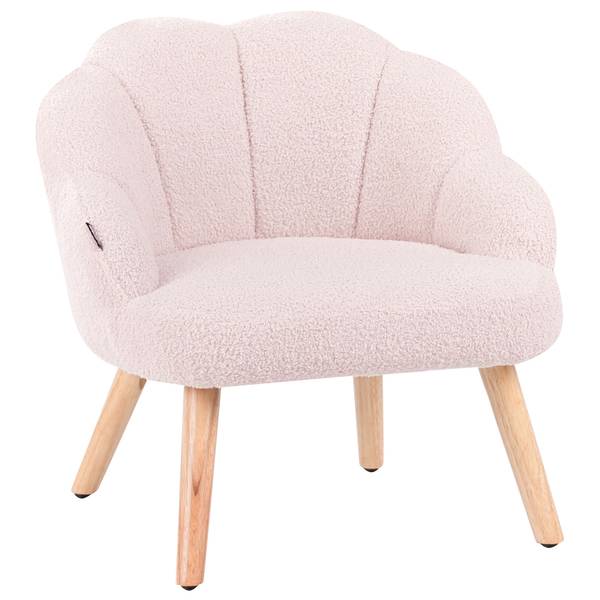 Kindersessel MILAND Braun - Pink